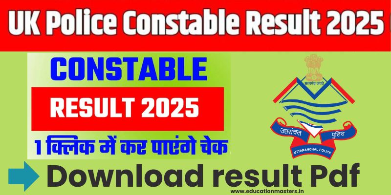 Uttarakhand Police Constable result